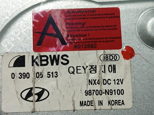 Rear wiper motor HYUNDAI TUCSON (NX4E, NX4A) 1.6 CRDi Hybrid 48V | BP14448840M102 