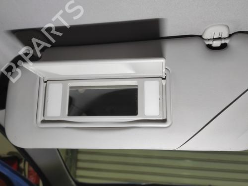 Left sun visor PEUGEOT 407 (6D_) 2.0 (6DRFNB, 6DRFNE) | BP21798758I1