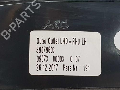 Luftventilen OPEL ASTRA K (B16) 1.6 CDTi (68) | BP11639902I21 