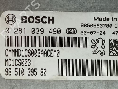 Engine control unit (ECU) PEUGEOT 208 II (UB_, UP_, UW_, UJ_) 1.5 BlueHDI 100 | BP16661765M57 