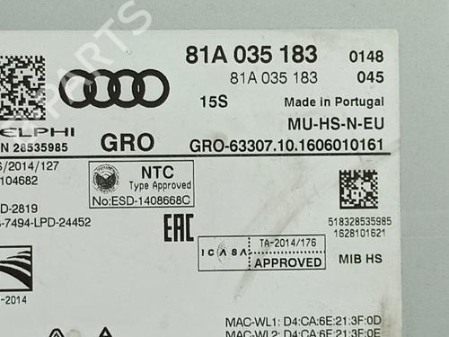 Electronic module AUDI A3 Sportback (8VA, 8VF) 1.6 TDI | BP15087419M83 