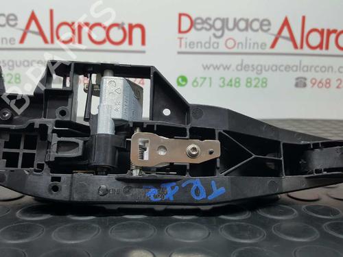 Rear left exterior door handle PEUGEOT 2008 I (CU_) 1.2 THP 110 / PureTech 110 | BP2734533C130