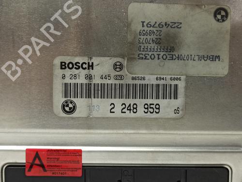 Engine control unit (ECU) BMW 3 (E46) 320 d | BP17906457M57 