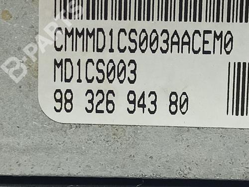 Engine control unit (ECU) CITROËN BERLINGO (ER_, EC_) 1.5 BlueHDi 100 | BP11174354M57 