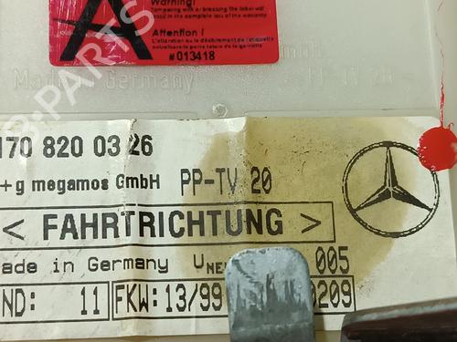 Control unit MERCEDES-BENZ SLK (R170) 200 (170.435) | BP28802713M11