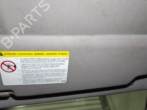 Right sun visor VW PASSAT B6 Variant (3C5) 2.0 TDI 16V | BP16438302I2 - Image 2