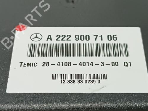 Electronic module MERCEDES-BENZ S-CLASS (W222, V222, X222) S 350 BlueTEC / d (222.132, 222.032, 222.123) | BP15850953M83
