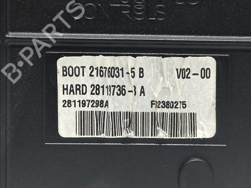 Fuse box CITROËN C5 II (RC_) 2.0 HDi (RCRHRH) | BP12092998E1