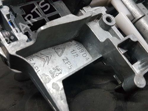 Front right exterior door handle PEUGEOT 208 I (CA_, CC_) 1.4 HDi | BP2772826C129 