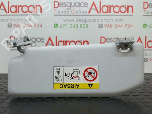 Right sun visor PEUGEOT 2008 I (CU_) 1.2 THP 110 / PureTech 110 | BP2751485I2 