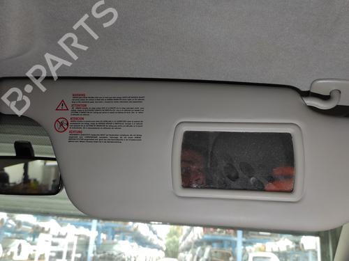 Right sun visor RENAULT CLIO III (BR0/1, CR0/1) 1.2 16V (BR02, BR0J, BR11, CR02, CR0J, CR11) | BP26591094I2