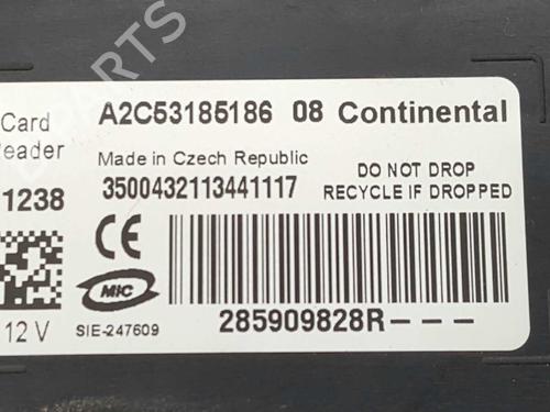 Ignition barrel RENAULT MEGANE III Coupe (DZ0/1_) 1.9 dCi (DZ0N, DZ0J, DZ1J, DZ1K) | BP3287069M48
