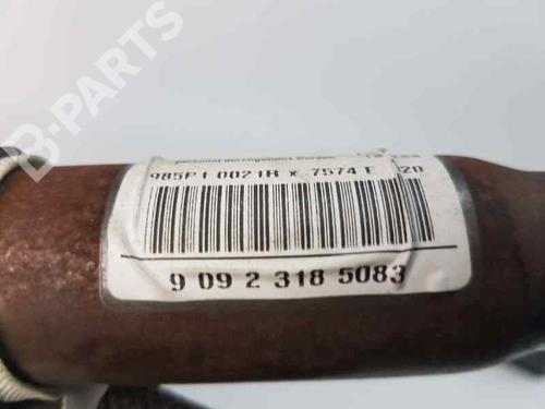 Left curtain airbag RENAULT MEGANE III Hatchback (BZ0/1_, B3_) 1.5 dCi | BP3326620C11 
