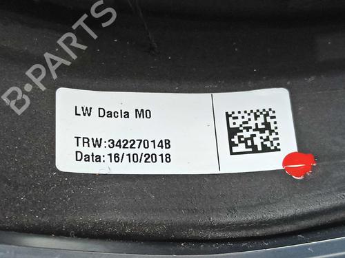 Steering wheel DACIA SANDERO II 1.5 Blue dCi 95 (B8JL) | BP9254389C49
