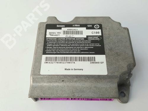 Calculateur Airbags ALFA ROMEO 147 (937_) 1.6 16V T.SPARK ECO (937.AXA1A, 937.BXA1A) (105 hp) 46842421 | 5WK43277