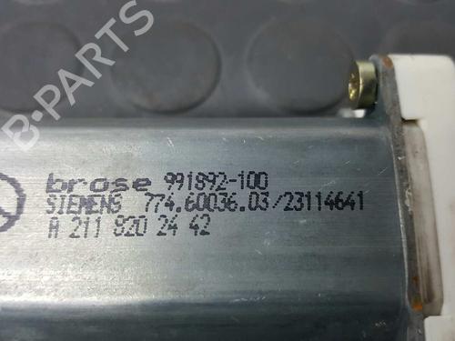 Rudehejsemotor bagstkærm højre MERCEDES-BENZ E-CLASS (W211) E 220 CDI (211.006) | BP2755942E22 