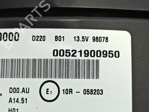 Instrument cluster FIAT 500L (351_, 352_) 1.4 (199LYB1B) | BP16662626C47