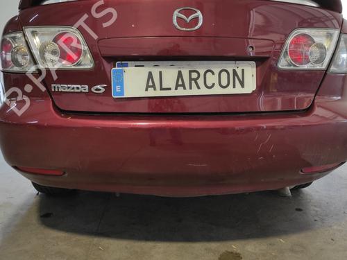 Rear bumper MAZDA 6 Saloon (GG) 2.0 DI (GG14) BP26304582C8
