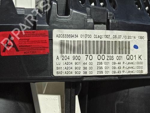 Instrument cluster MERCEDES-BENZ C-CLASS (W204) C 250 CDI (204.003) | BP17538037C47 