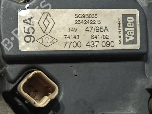 Alternator RENAULT CLIO II (BB_, CB_) 1.2 16V (BB05, BB0W, BB11, BB27, BB2T, BB2U, BB2V, CB05,... | BP23251592M7 