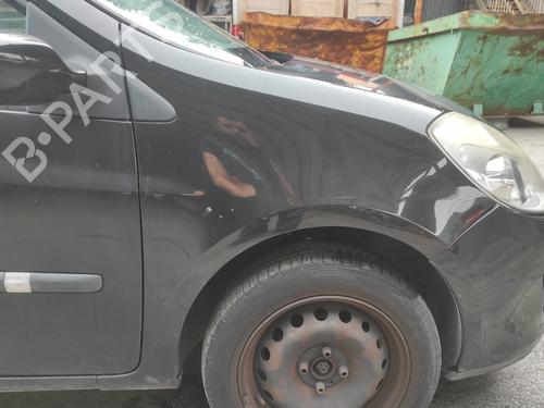 Used Right front fenders RENAULT CLIO III (BR0/1, CR0/1) 1.2 16V (BR02, BR0J, BR11, CR02, CR0J, CR11) (75 hp) 16867108