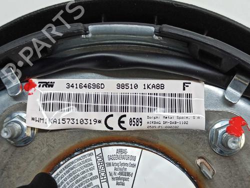 Driver airbag NISSAN JUKE (F15) 1.5 dCi | BP8802407C9