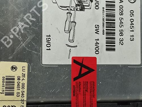 Fuse box MERCEDES-BENZ S-CLASS (W220, V220)  | BP31943314E1 