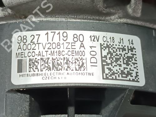 Alternator PEUGEOT 508 II (FB_, FH_, F3_) 1.5 BlueHDI 130 (FBYHZJ, FBYHZR) | BP19490753M7 