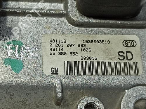 Engine control unit (ECU) OPEL CORSA C (X01)  | BP18166584M57 