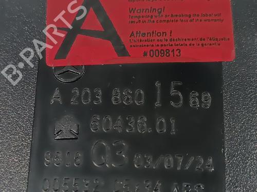 Sikkerhedssele-spænde MERCEDES-BENZ C-CLASS Coupe (CL203) C 220 CDI (203.708) | BP19653819I32 