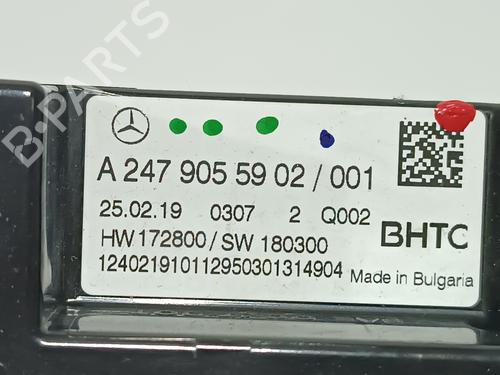 Climate control MERCEDES-BENZ A-CLASS (W177) A 200 (177.087) | BP17550791I5