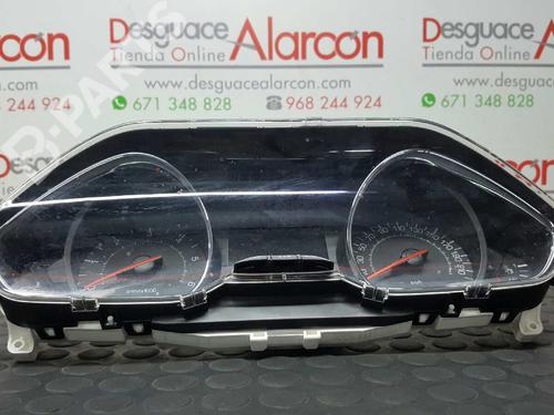Used Instrument cluster PEUGEOT 208 I (CA_, CC_) 1.4 HDi (68 hp) 2769944