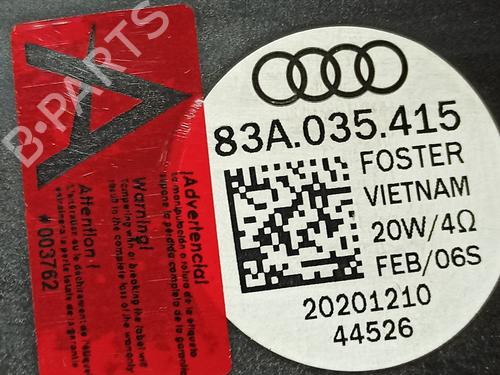 Speaker AUDI A1 Sportback (GBA) 25 TFSI | BP23099681E2