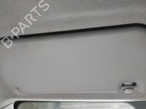 Used Left sun visor TOYOTA YARIS (_P13_) 1.5 Hybrid (NHP130_, NHP130) (101 hp) 16662402