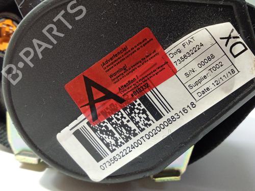 Front right seatbelt FIAT FIORINO Box Body/MPV (225_) 1.4 Natural Power (225BXC1A, 225AXC1A) | BP29848304I25