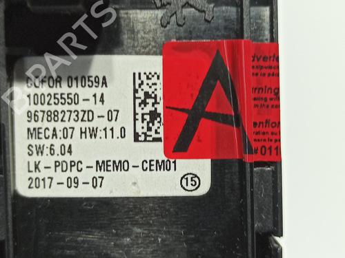 Left front window switch OPEL GRANDLAND / GRANDLAND X (A18, P1UO) 1.6 Turbo D (75) | BP24323663I27 