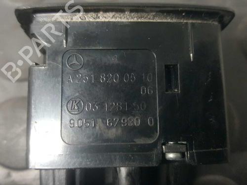 Left rear window switch MERCEDES-BENZ M-CLASS (W164) ML 320 CDI 4-matic (164.122) | BP2730172I29 