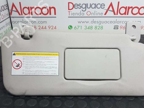 Right sun visor PEUGEOT 207 SW (WK_) 1.6 HDi | BP2749176I2 