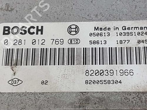 Engine control unit (ECU) RENAULT GRAND SCÉNIC II (JM0/1_) 1.9 dCi (JM0G, JM12, JM1G, JM2C) | BP6128395M57