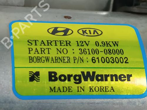 Starter HYUNDAI BAYON (BC3) 1.0 T-GDI 48V-Hybrid | BP40107733M8 - Image 4