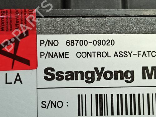 Climate control SSANGYONG KYRON 2.0 Xdi | BP15058321I5