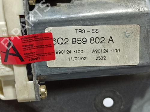 Front left window mechanism SEAT IBIZA III (6L1) 1.9 SDI | BP24945101C22 