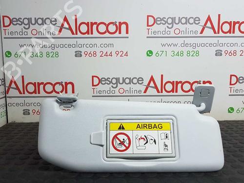 Used Right sun visor PEUGEOT 208 I (CA_, CC_) 1.4 HDi (68 hp) 2771272