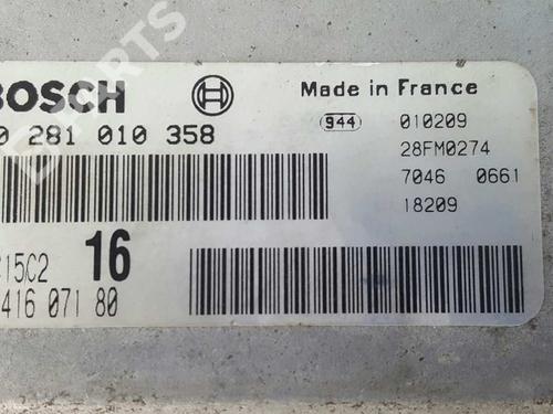Engine control unit (ECU) CITROËN XSARA PICASSO (N68) 2.0 HDi | BP3291864M57 