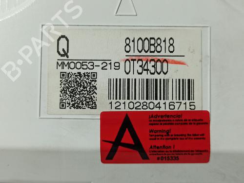 Instrument cluster MITSUBISHI ASX (GA_W_) 1.8 DI-D (GA6W) | BP27621653C47  - Image 7