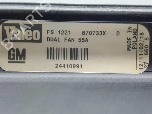 Radiator fan OPEL VECTRA C (Z02) 2.2 DTI 16V (F69) | BP3289858M35