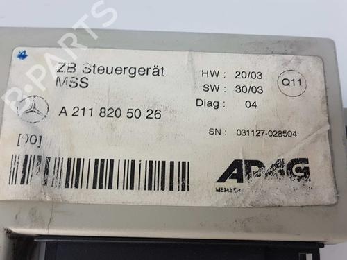 Electronic module MERCEDES-BENZ E-CLASS (W211) E 270 CDI (211.016) | BP6247396M83 