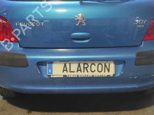Used Rear bumper PEUGEOT 307 (3A/C) 1.6 HDi (90 hp) 21600722