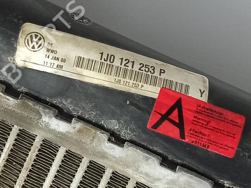 Water radiator SEAT LEON (1M1) 1.9 TDI | BP26655758M31 