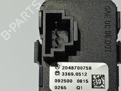 Warning switch MERCEDES-BENZ C-CLASS (W204) C 250 CDI (204.003) | BP17537980I22 